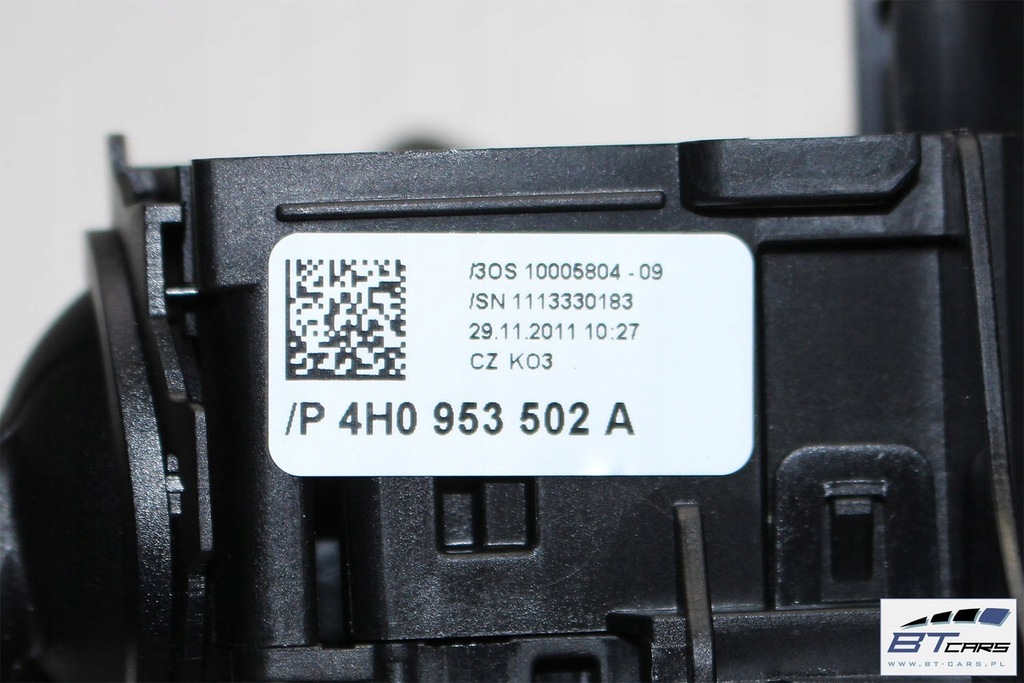 фото №9, Audi a8 перемикачі важіль 4h0953502a 4h0907129h перемикач перемикачі поворот