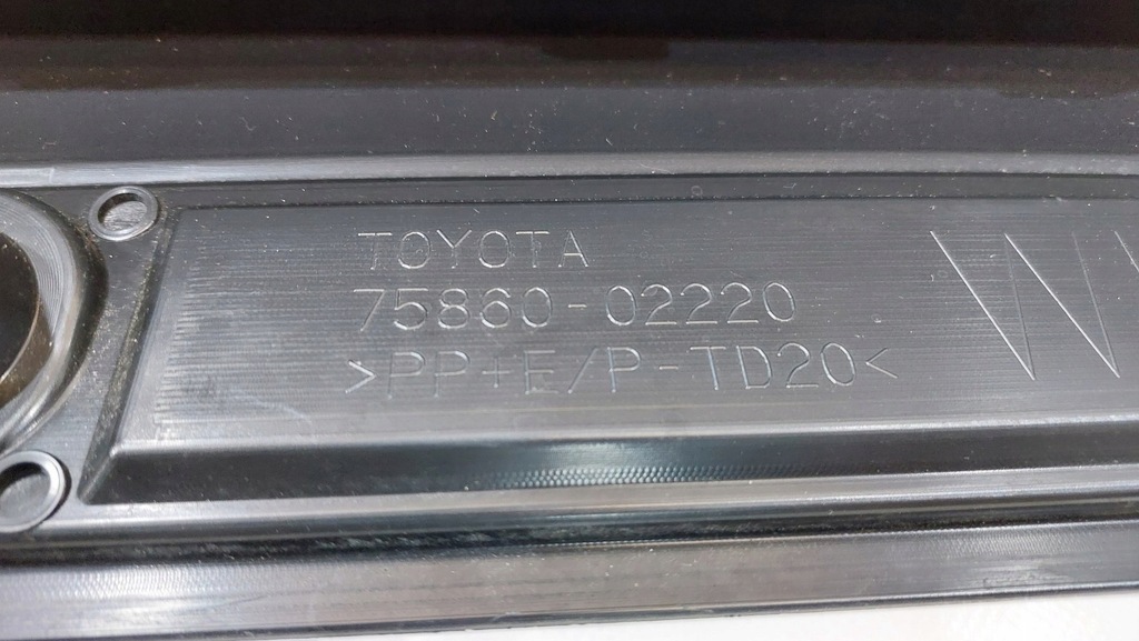 фото №11, Молдинг поріг ліва toyota corolla e21 kombi 75860-02220