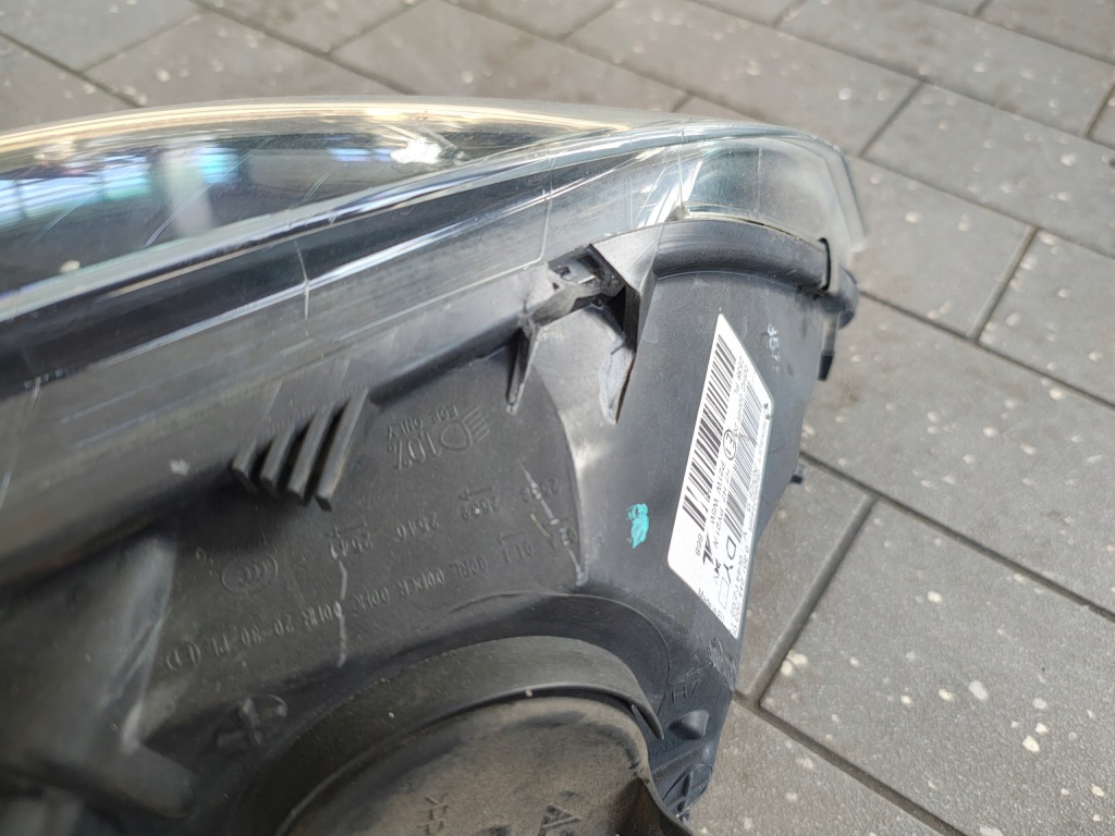 фото №4, Лампа передняя левая renault megane iii 260602446r