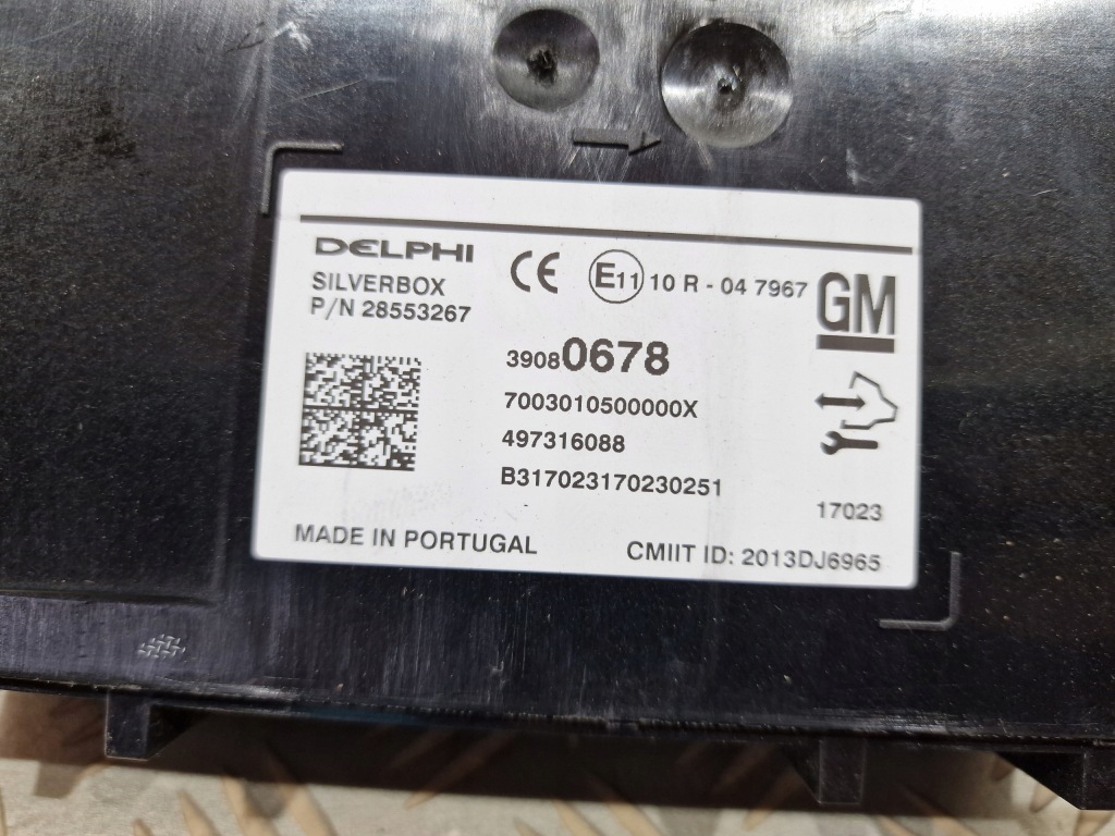 фото №3, Модуль радіо навігації silverbox opel insignia a lift