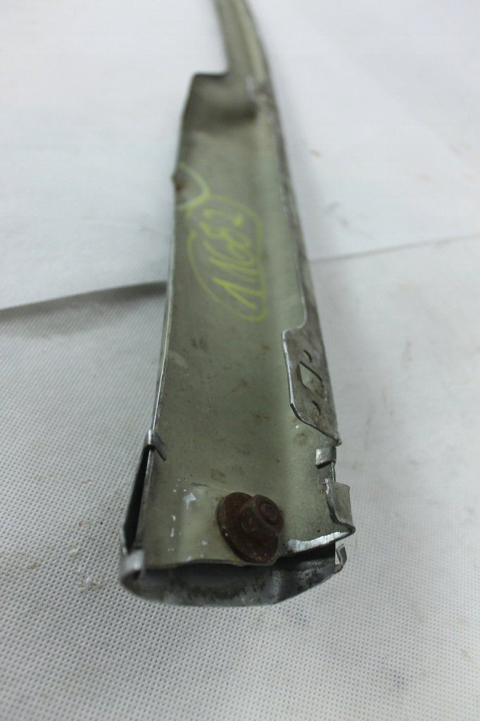 фото №12, Молдинг бампера передній перед хром mercedes w126 sklasa