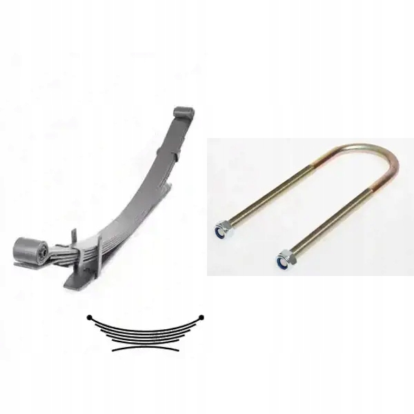 фото №1, Ресора + скоба ресора lesjöfors do isuzu d-max i