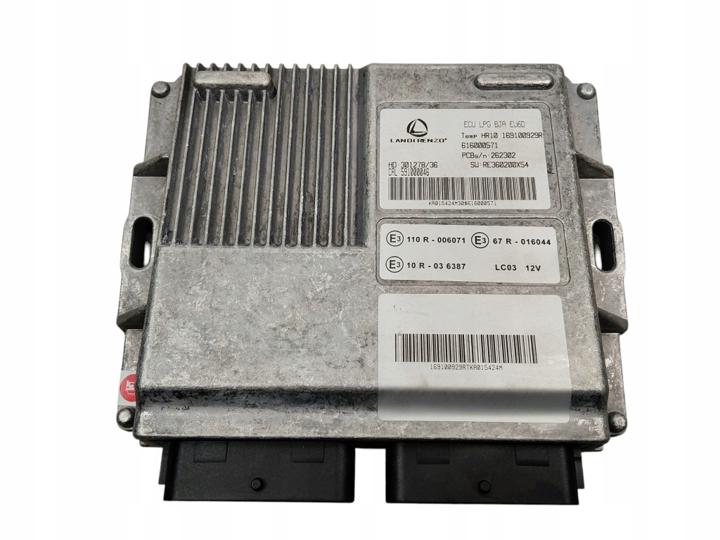 фото №1, Бортовой компьютер блок управления газа lpg renault clio v 1.0 tce 169100929r