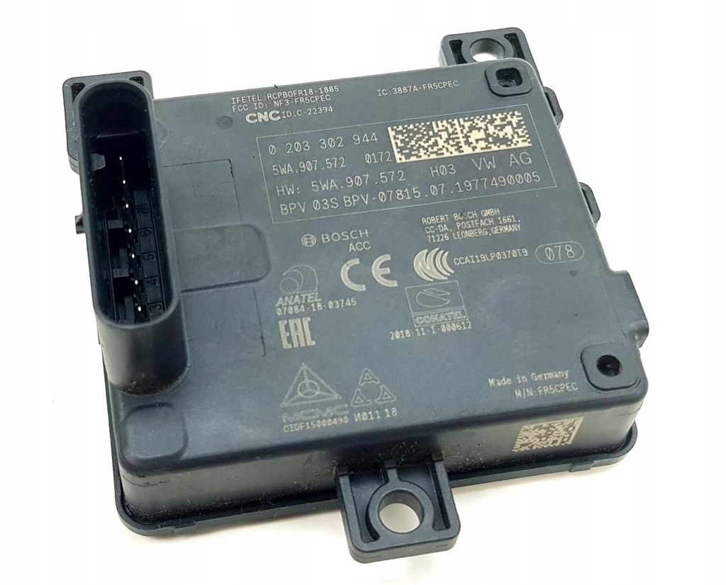 фото №1, Новый org радар distronic vw golf 8 viii 5wa907572