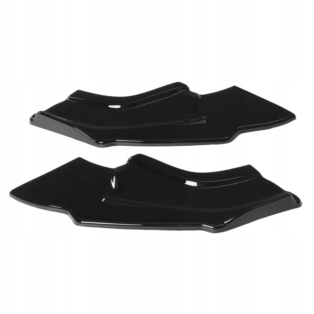 фото №11, Накладка бампера спліттер vw golf 7 vii 7.5 gti gtd r r-line чорний блиск