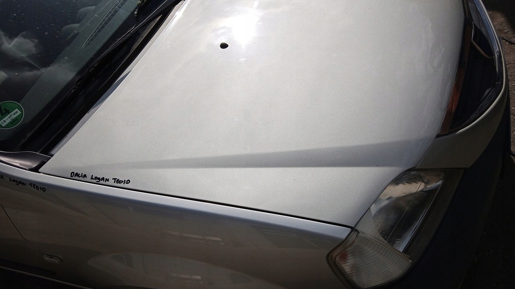 фото №5, Dacia logan sedan 04- капот перед te01d