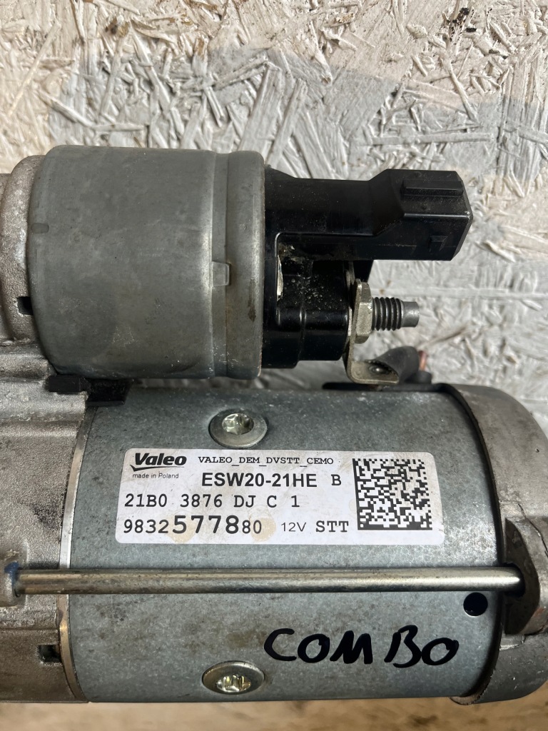 фото №3, Стартер opel combo e berlingo iv rifter