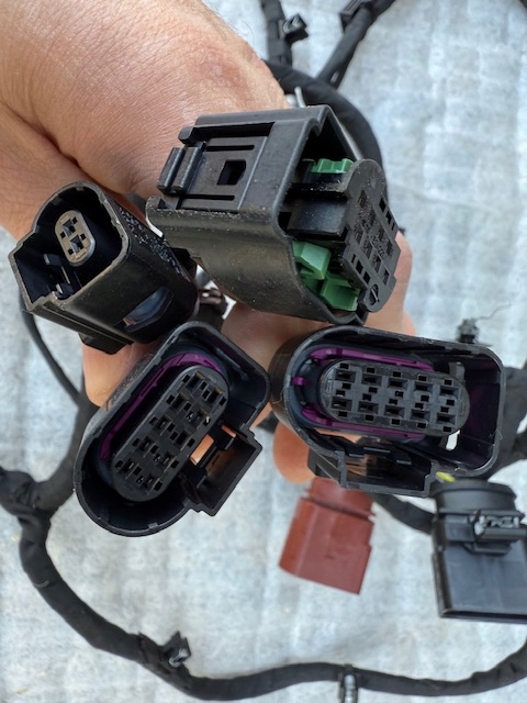 фото №7, Audi q8 4mn жгут кабели электропроводка бампер перед передняя pdc 4m8971095he