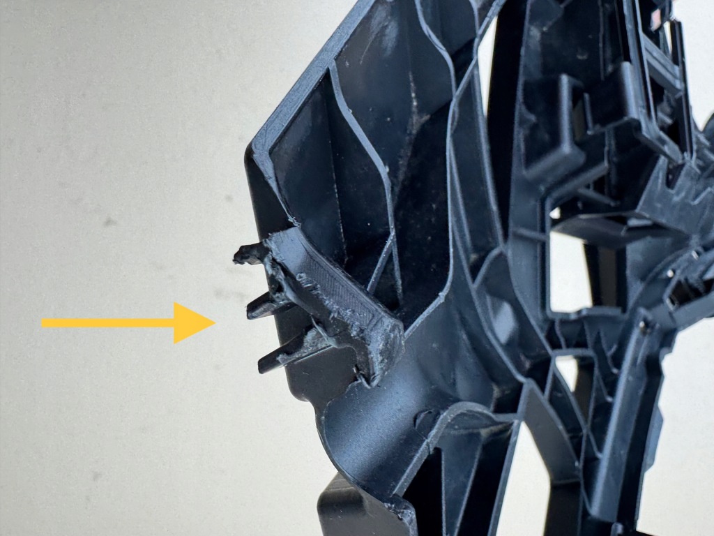 Mercedes gle w167 a167 19r- направляющая бампера левый перед передний a1678855303 с Разборки