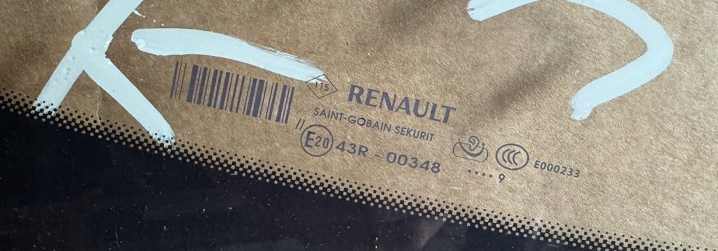 фото №3, Renault espace v lift 2019 скло передня перед лобове датчик радар камера