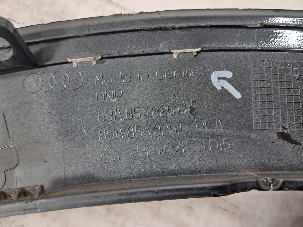 фото №10, Audi q4 e-tron молдинг бампера правый перед передняя 89a853026b