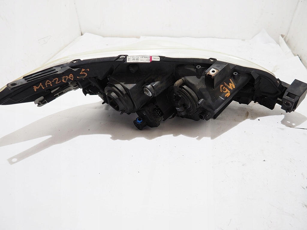 фото №3, Mazda 5 фара левый лампа передняя левая kompl.