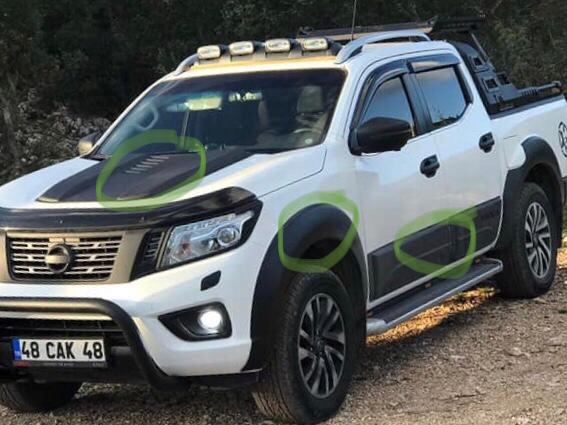 фото №6, Nissan navara np 300 d 23 расширители крыльев