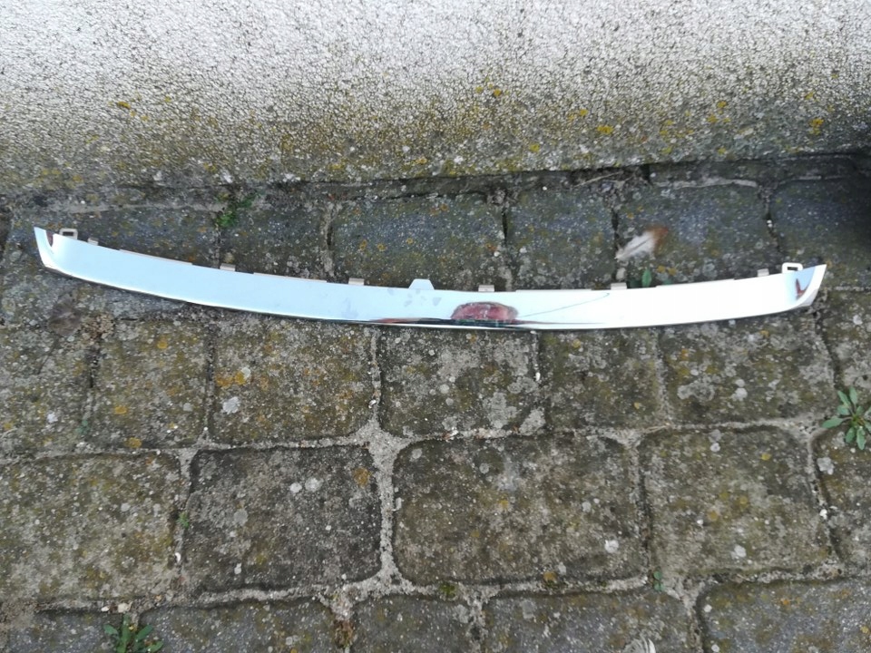 фото №1, Renault scenic grand iii 3 lift молдинг накладка хром бампер решітка радіатора перед