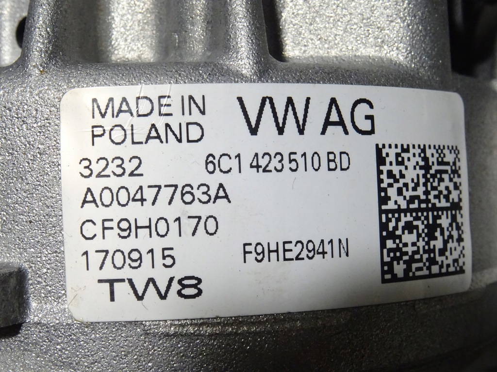 фото №9, Колонка насос усилителя электрическая skoda rapid seat toledo iv 4 6ja 12-1