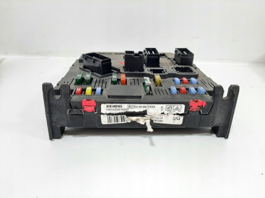 фото №10, Citroen c3 i lift 1.4hdi 05r набір стартовий блок керування двигуна 5ws40115c-t