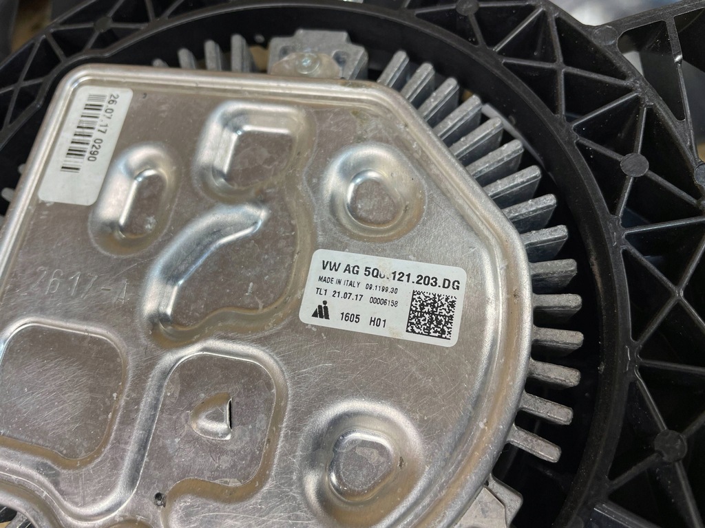 фото №11, Вентилятор радіатор корпус audi e-tron a3 8v 1.4 gte 5q0121203dg