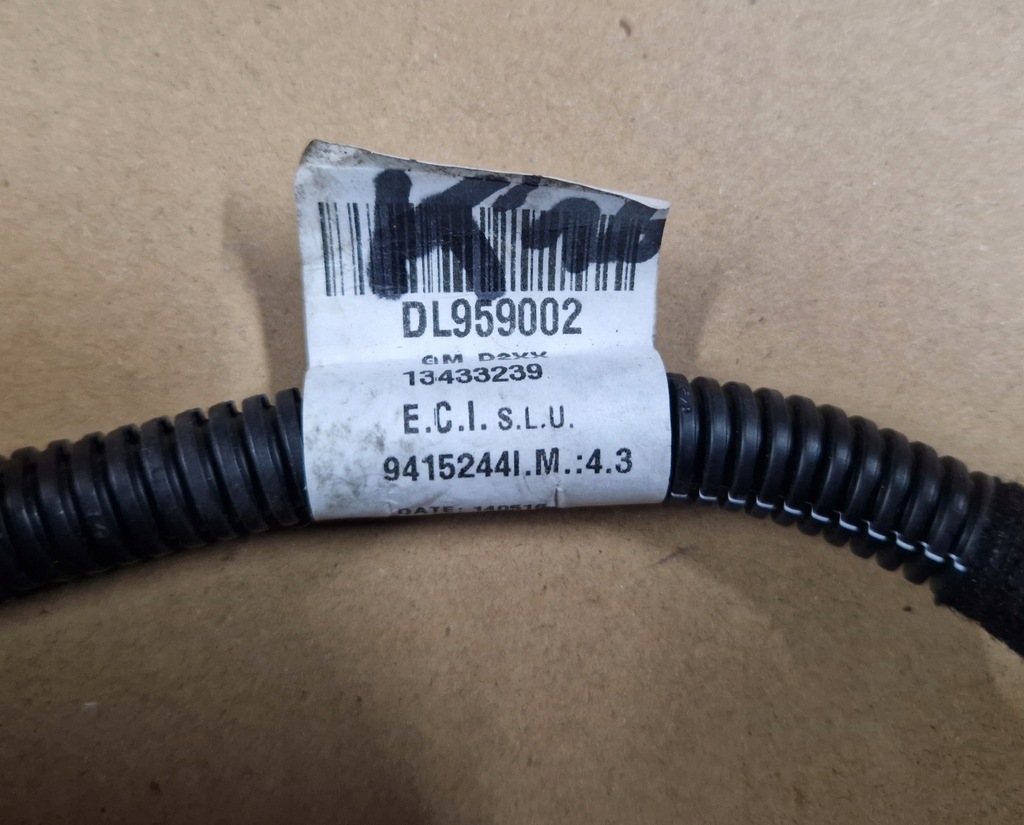 фото №5, Opel astra k 1.6 cdti 2016 жгут электропроводка отопителя термометр dl959002