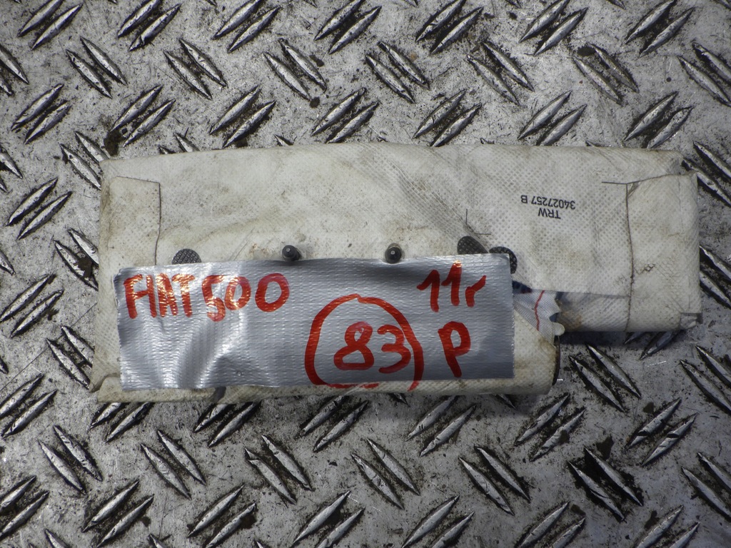 фото №1, Подушка подушка безпеки сидіння fiat 500 2007-2015r. права