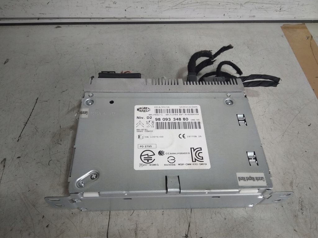 фото №3, Citroen c4 grand ii радио навигация 9809334880