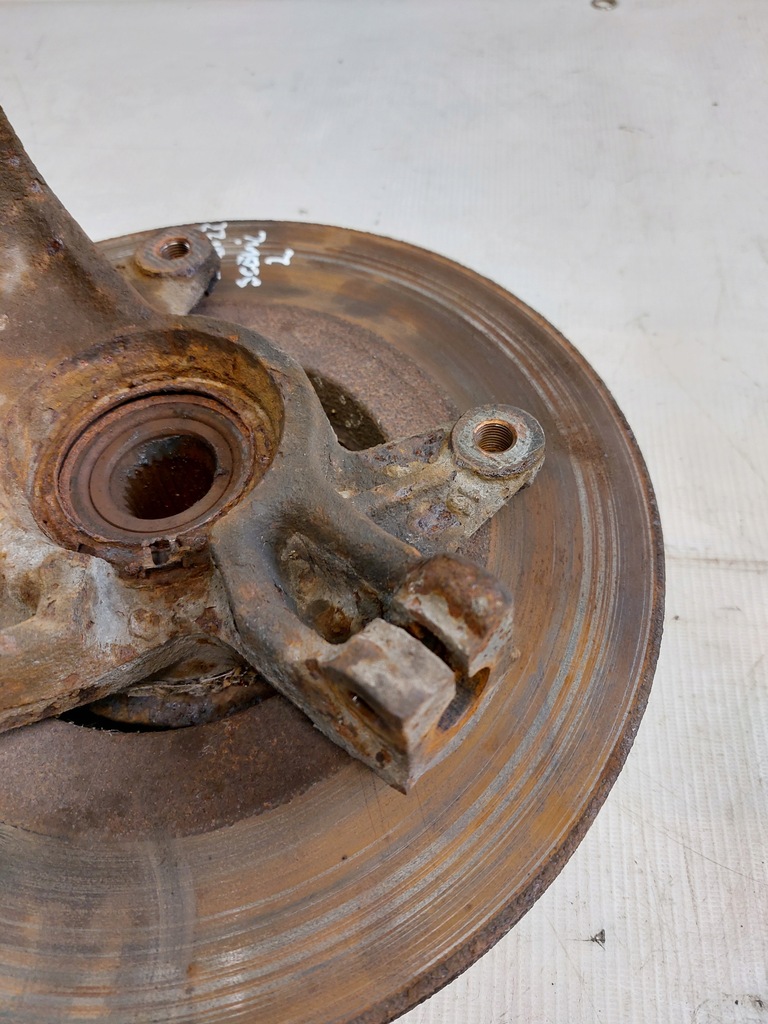 фото №5, Поворотный кулак ступица правый перед renault scenic ii 1.9dci