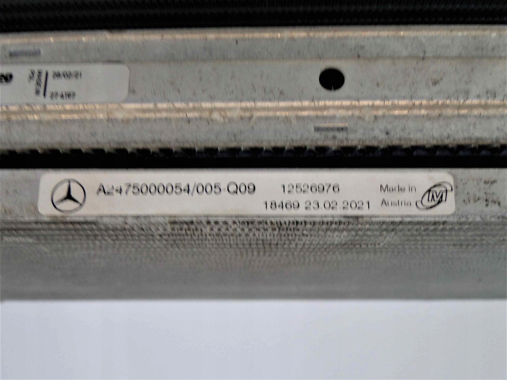 фото №13, Mercedes glb x247 247 комплект радиатор amg 2.0 d