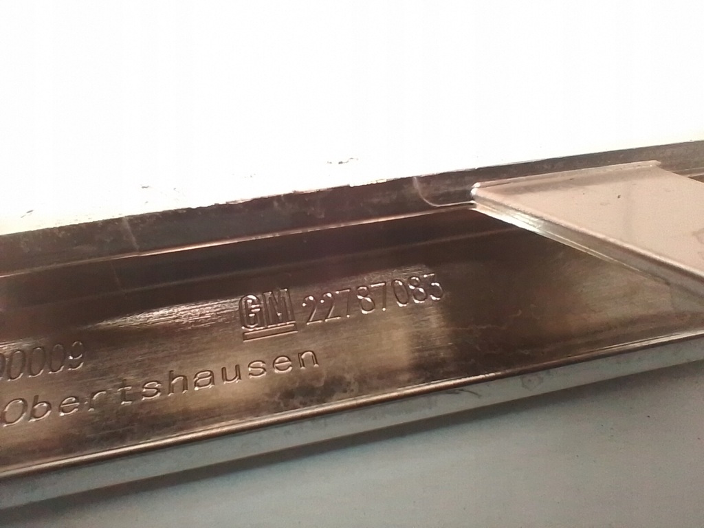 фото №10, Хром молдинг бампера перед лівий insignia a lift