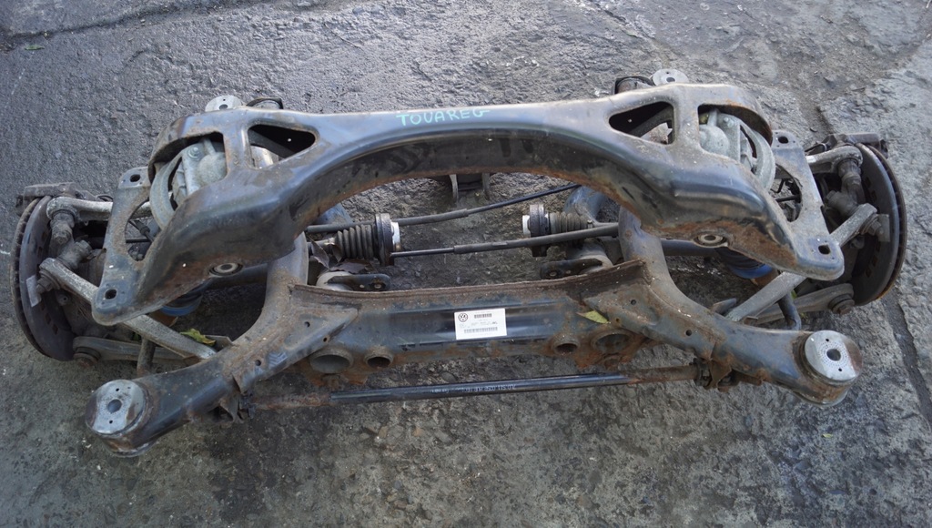 фото №5, Балка подрамник подвеска задняя vw touareg i 7l0500041