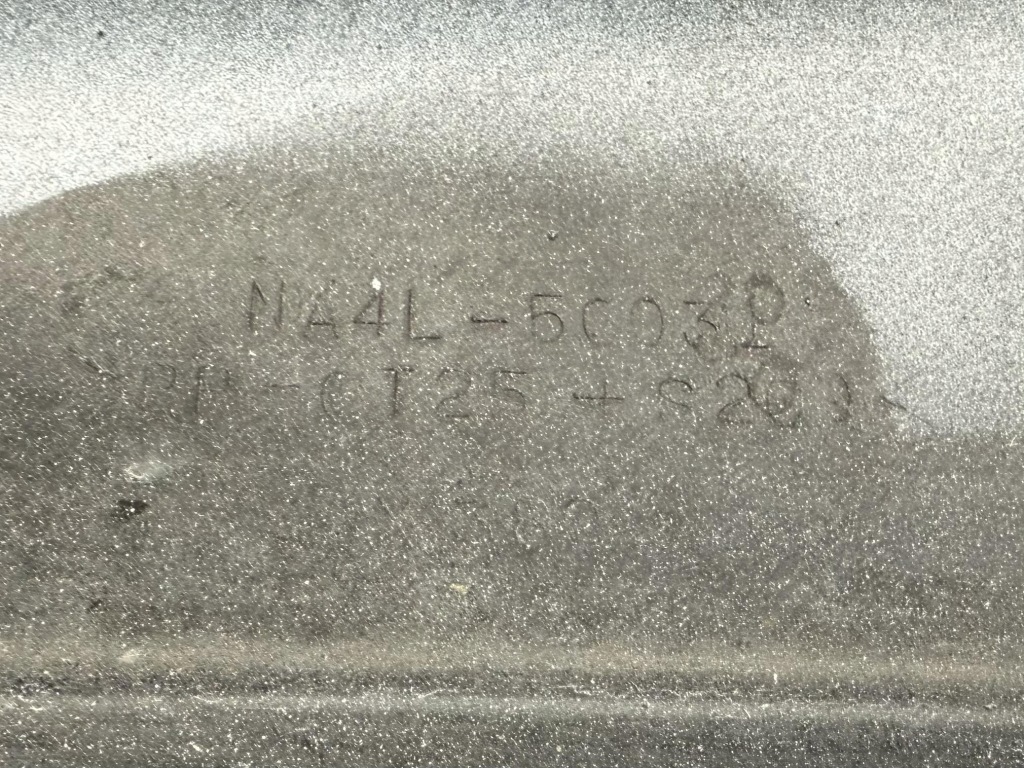 Fiat spider 124 бампер передній перед Оригінал