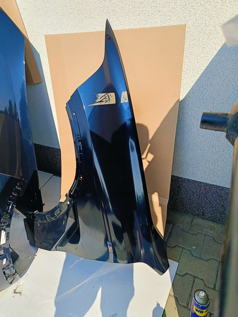 фото №5, Крила перед лівий правий bmw x6 g06 mpakiet 416 карбон schwarz w колір