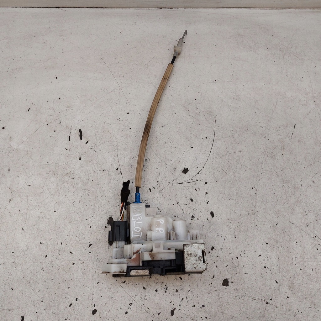 фото №1, Fiat doblo ii 2 замок дверь правый перед 4 pin