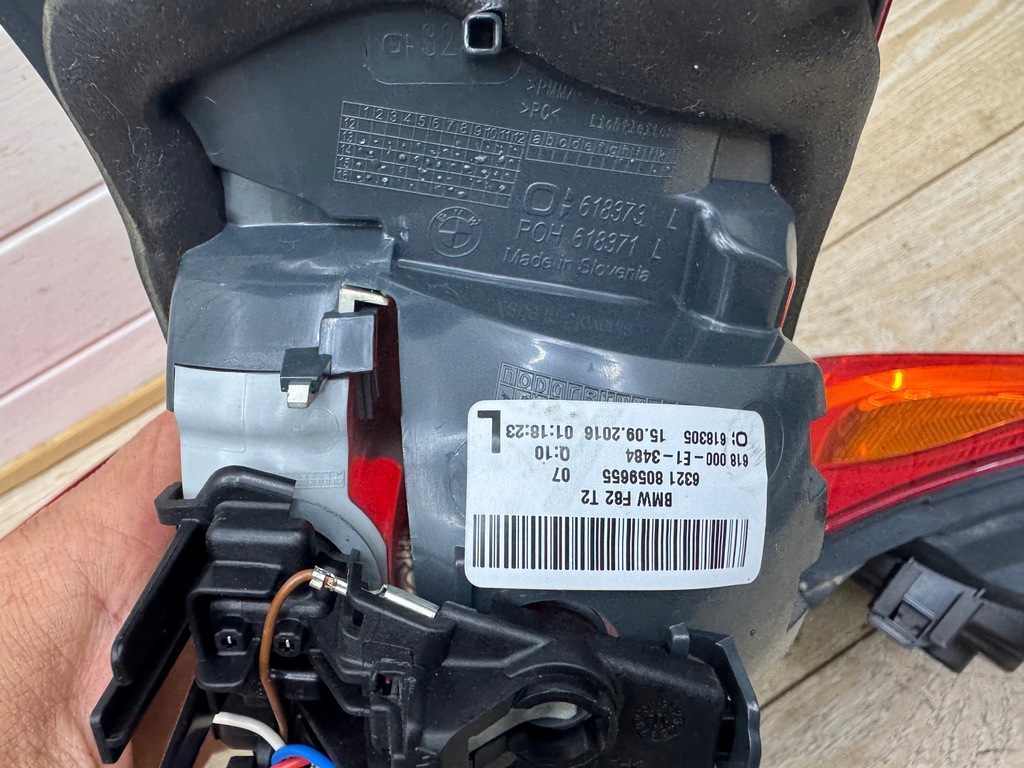 фото №8, Лампа лампи задня задні bmw f32 f33 f36 m4 f82 led 7296097 7296098 8059655