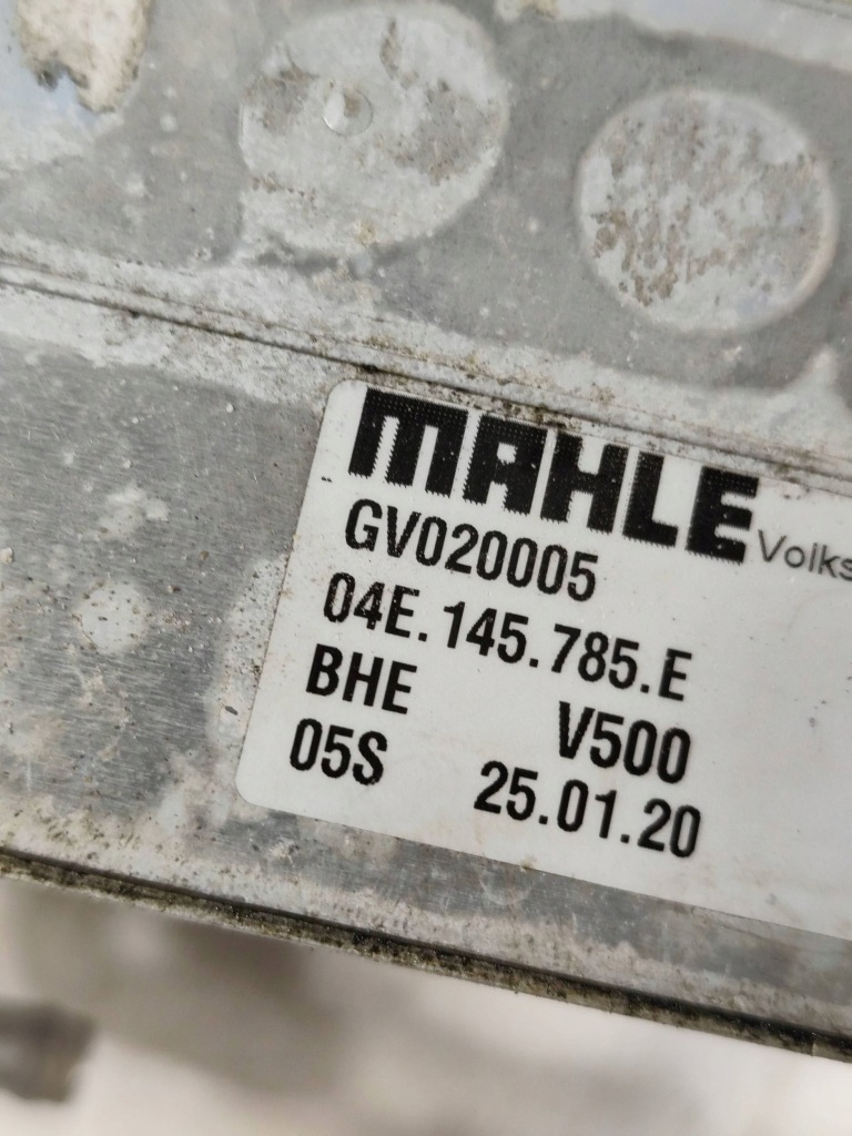 Vw golf vii tiguan 2 1.5 tsi радіатор повітря інтеркулер водяний оригінал Недорого