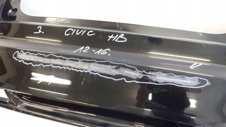 фото №8, Honda civic 2012 hb бампер задня