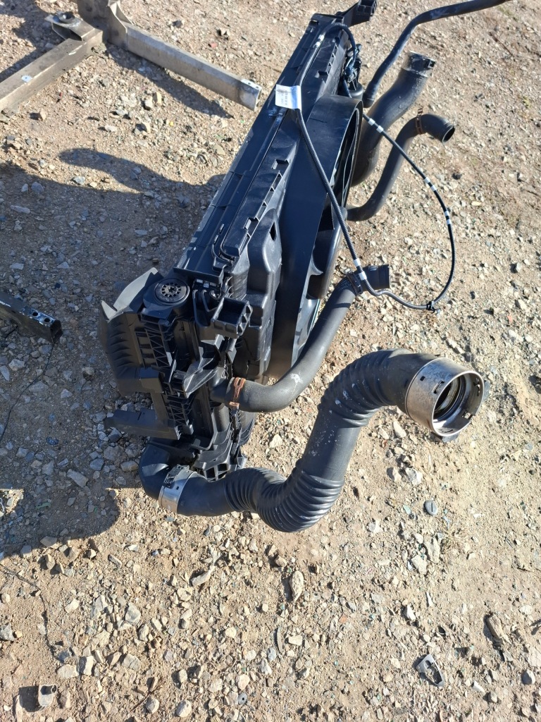 фото №6, Mercedes w176 w117 w246 1.6 cgi вентилятор радіатор 2045001255 комплект 13r