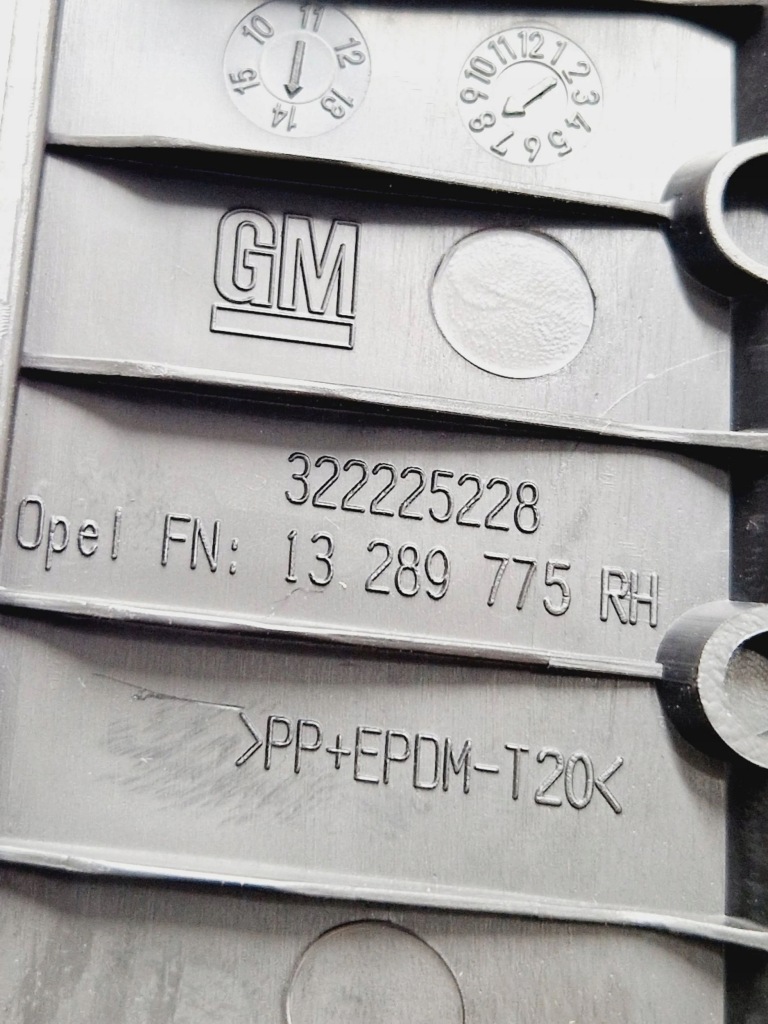 фото №7, Opel zafira c 2014 перед сторона права молдинг поріг