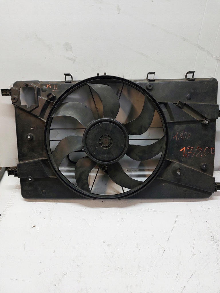 фото №1, Вентилятор радіатора opel astra iv 1.7 2.0 cdti