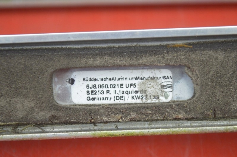 фото №9, Рейлинг рейлинги кровельные хром 6j8860022e 8j0860021e seat ibiza 4 iv kombi