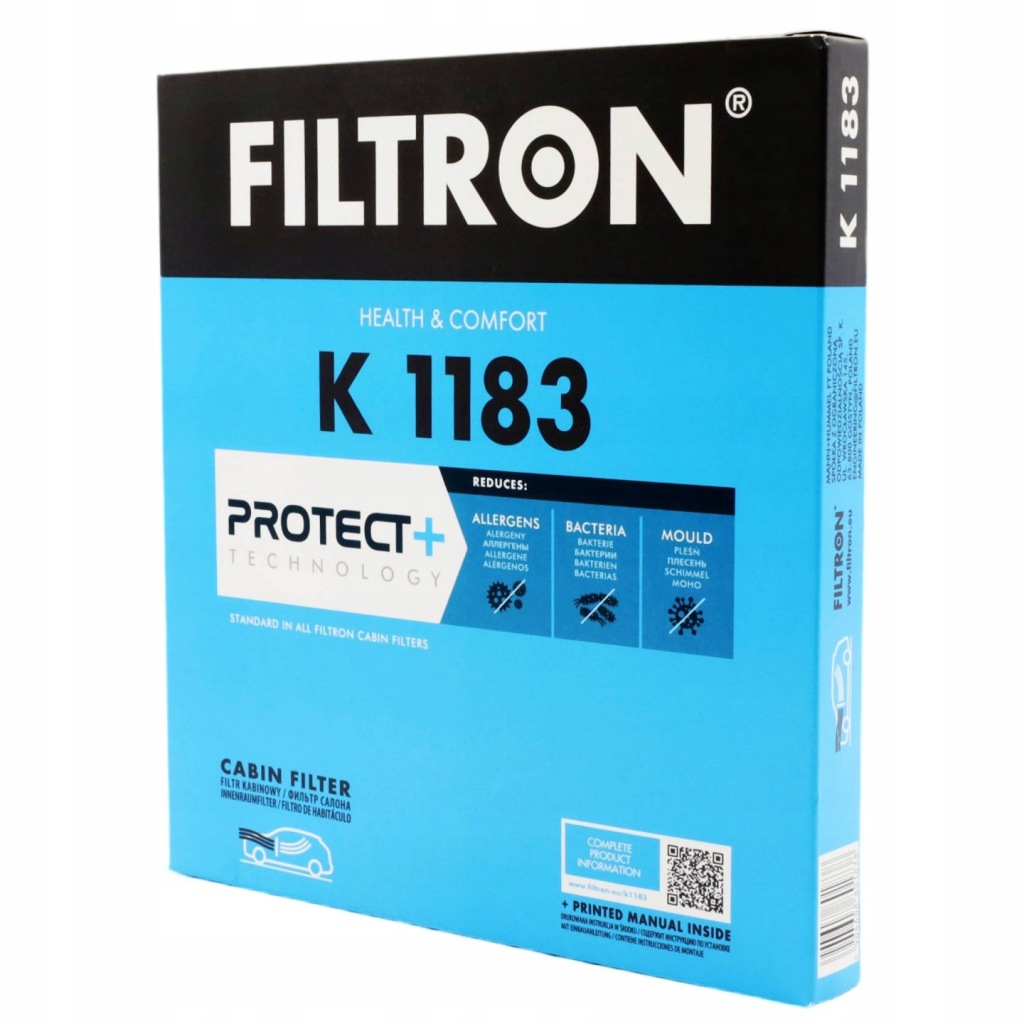 Фильтр салонный filtron k1183 Доставка