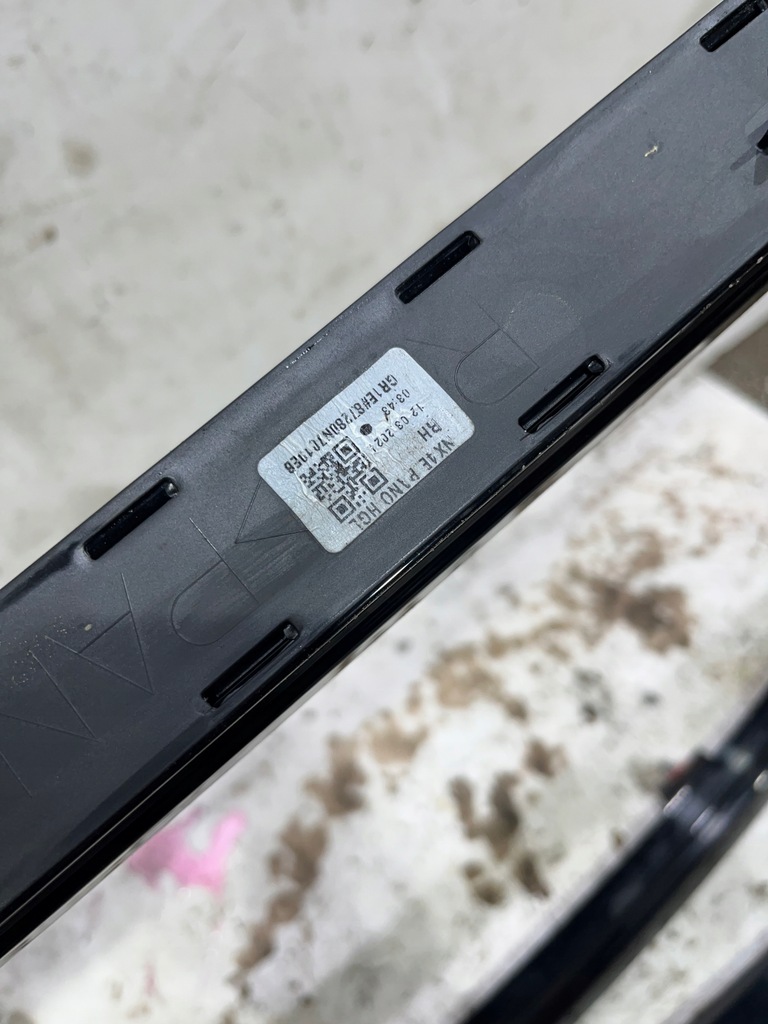 фото №11, Рейлинги кровельные tucson iv комплект чёрные 87280-n7010 87270-n7010