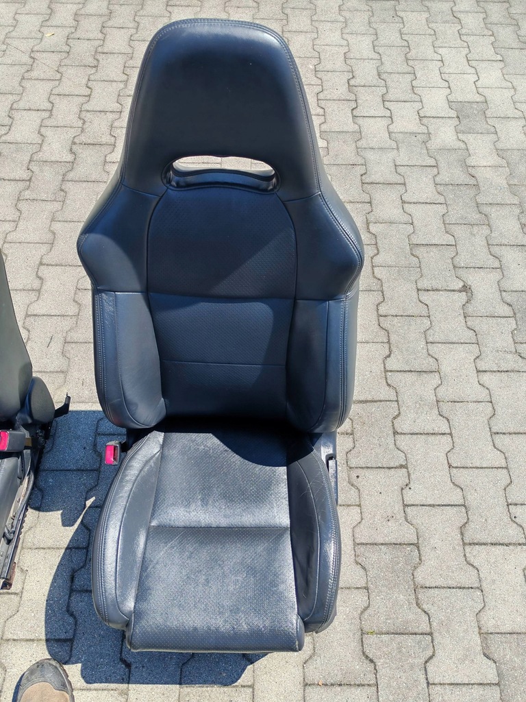 фото №12, Subaru impreza ii gd forester sg сиденья заднее сиденье обшивки комплект кожа