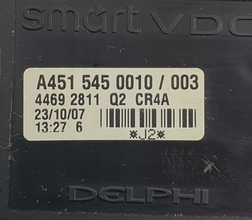 фото №7, Переключатель света smart fortwo ii a4515450010