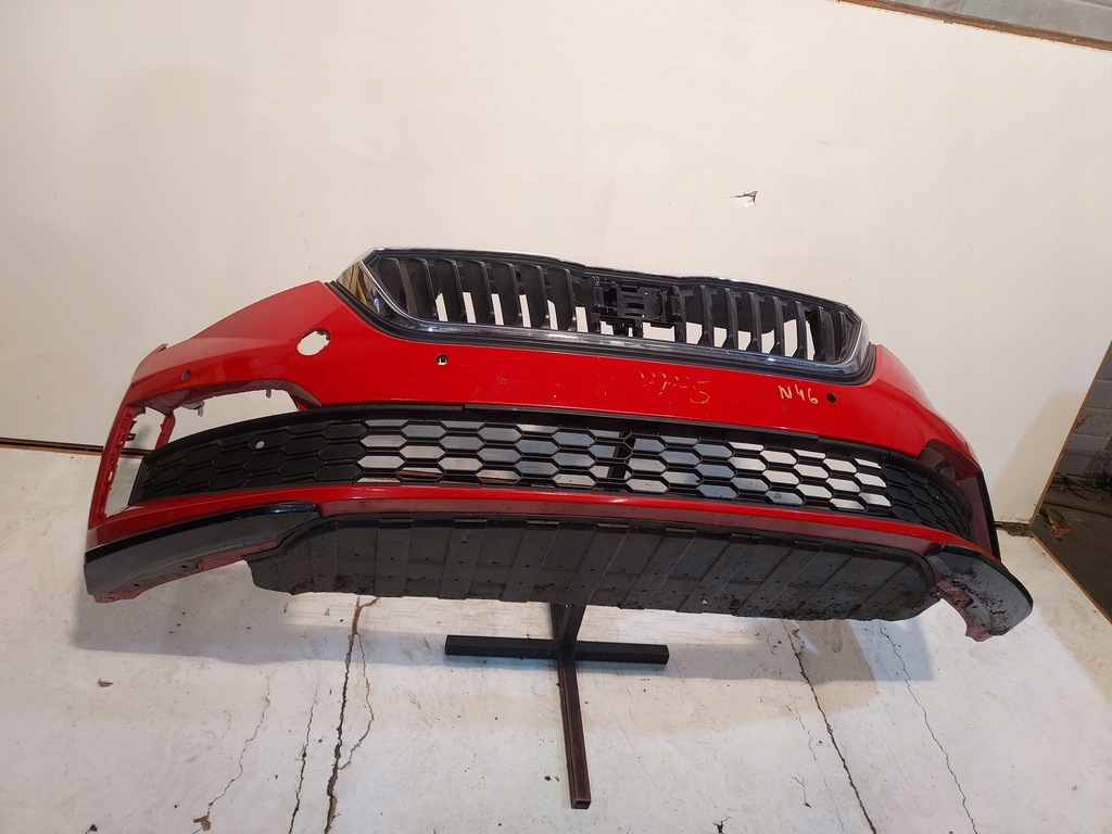 фото №8, Бампер захист skoda scala monte carlo перед nr n46 решітка радіатора