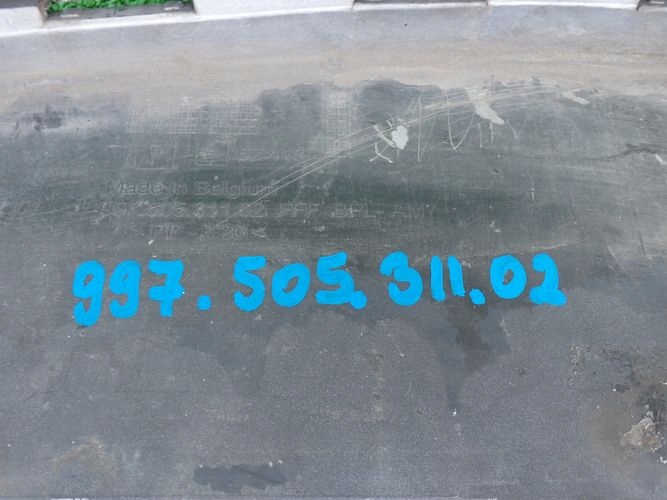 фото №14, Carrera 997 911 turbo 04-09 бампер передний