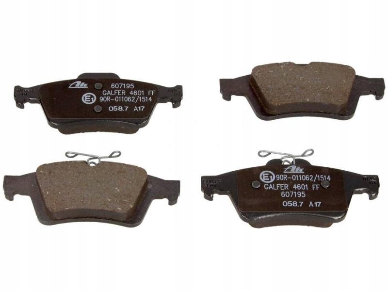 Купити Гальмівні колодки ham. opel t. vectra c/focus/mazda/volvo/renault 13.0460-7195.2