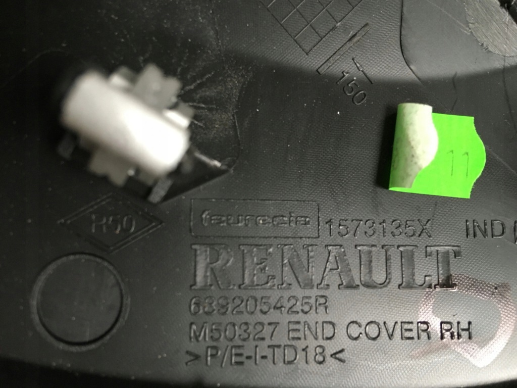 фото №3, Заглушка обшивка панелі renault megane iv права