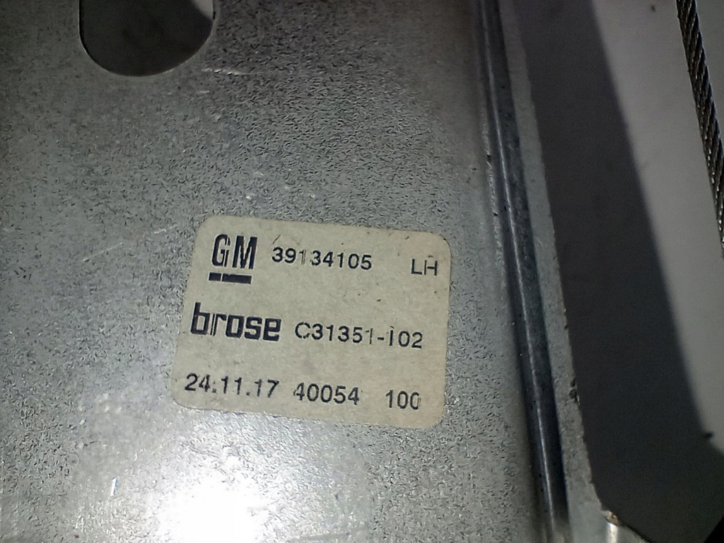 фото №7, Opel astra v k 2018 підйомник скло лівий задня 39134105 europa