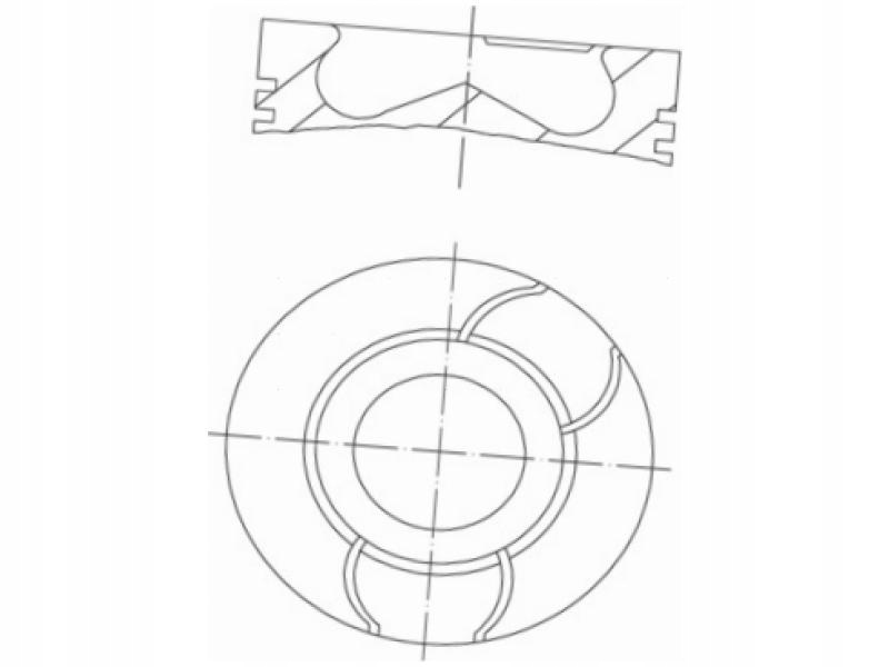 фото №2, Поршень renault megane iii 1.5 modus grand modus 1.5 twingo ii 1.5