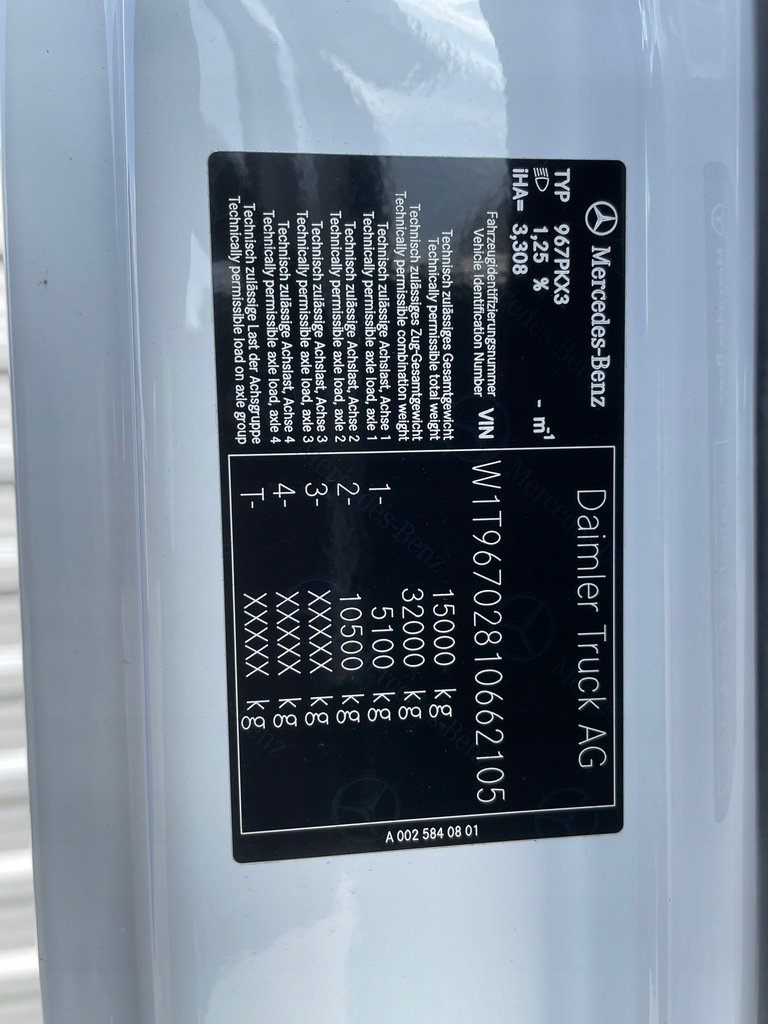 фото №11, Кабина mercedes atego s-cab classicspace, 2.30 m 2023r