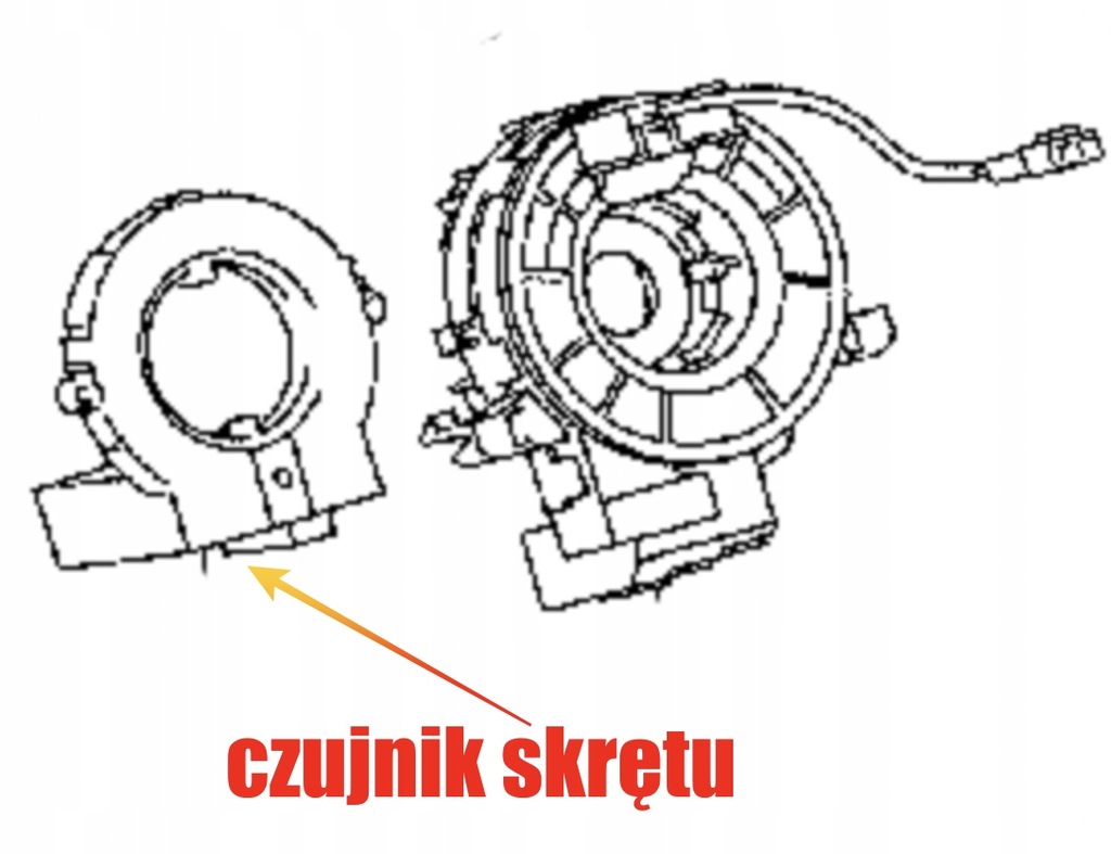 фото №12, Лента руль/шлейф toyota auris 2006-2012 corolla | 84306-12110